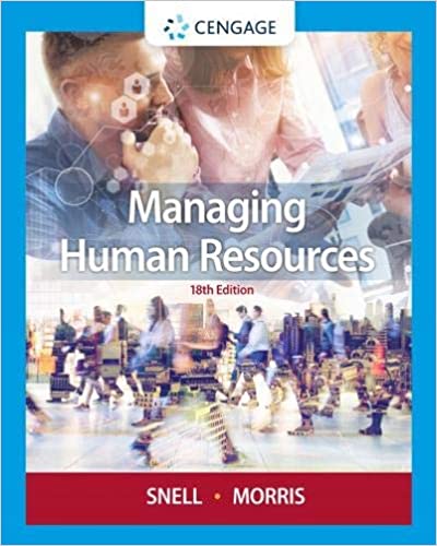 Managing Human Resources (18th Edition) BY Snell - Orginal Pdf